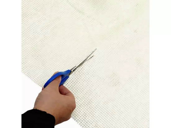 Tapis de tente crème 6x2,5 m