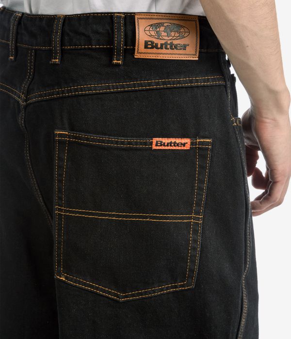 Butter Goods Baggy Denim Jeans (washed black)