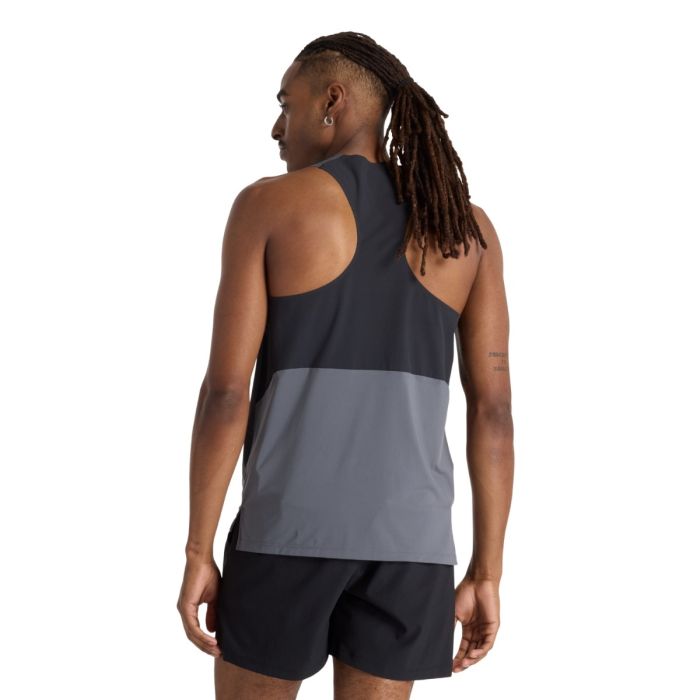 New Balance Herre Singletter RC Race Day Tank Grå
