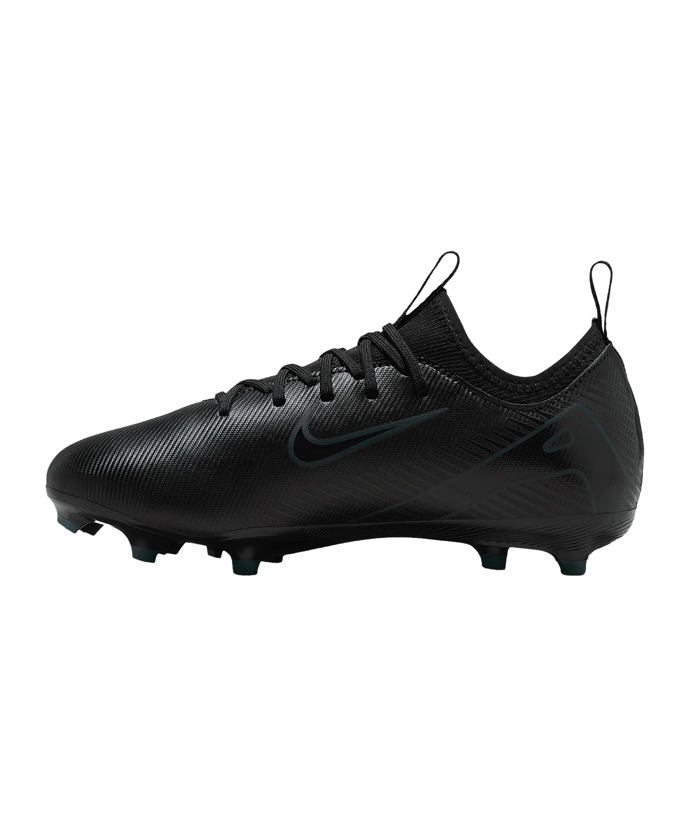Nike Jr Air Zoom Mercurial Vapor XVI Academy FG/MG Shadow Kids Schwarz F002