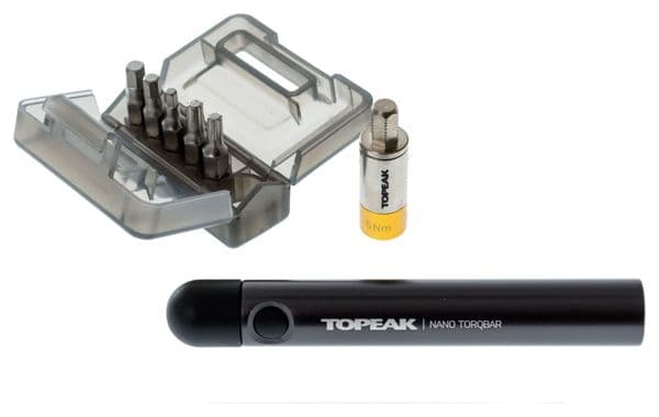 TOPEAK Clé Dynamométrique NANO TORQBAR 5Nm 5 Fonctions