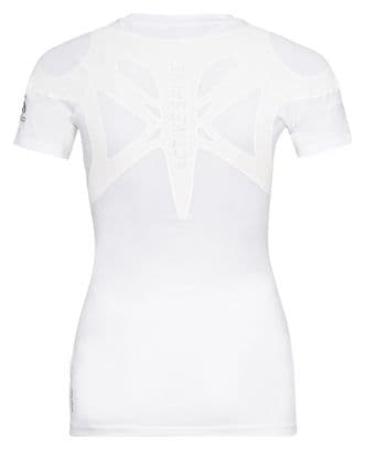 Maillot Manches Courtes Odlo Active Spine 2.0 Blanc Femme