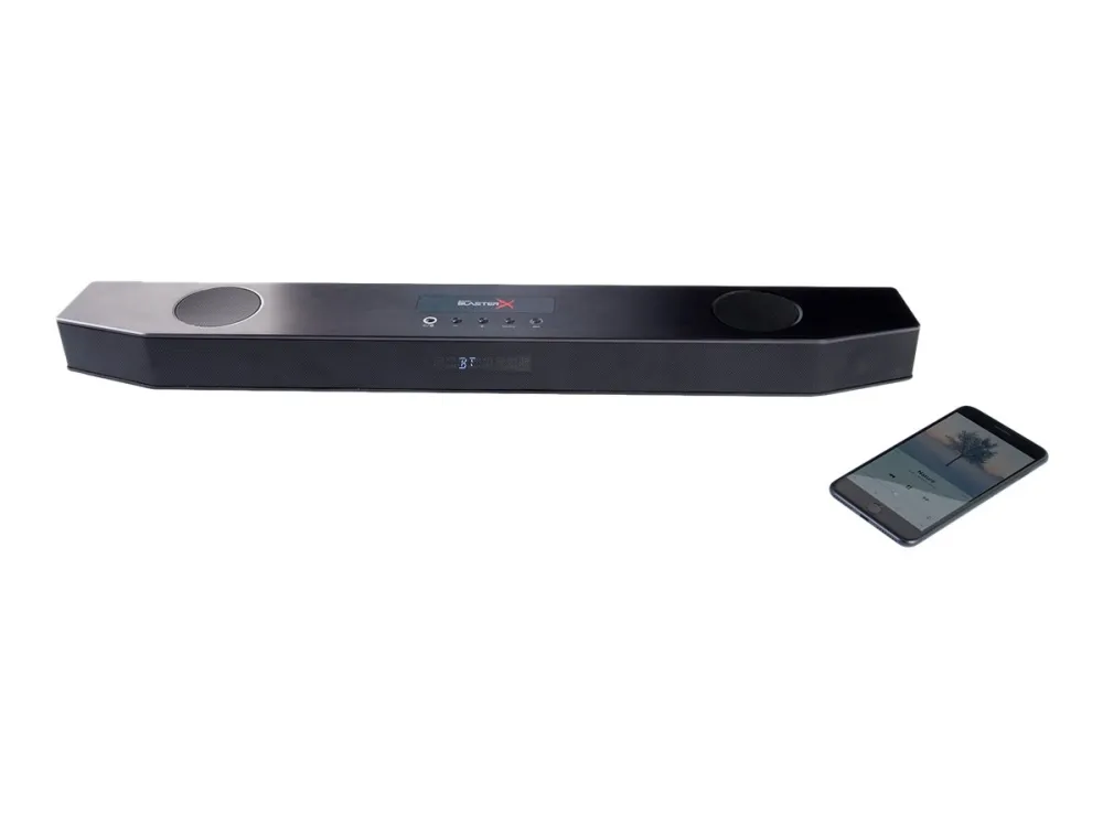 Creative Sound BlasterX Katana - Lydbarsystem - til PC - 2.1-kanal - trådløs - Bluetooth - 75 Watt (Total)
