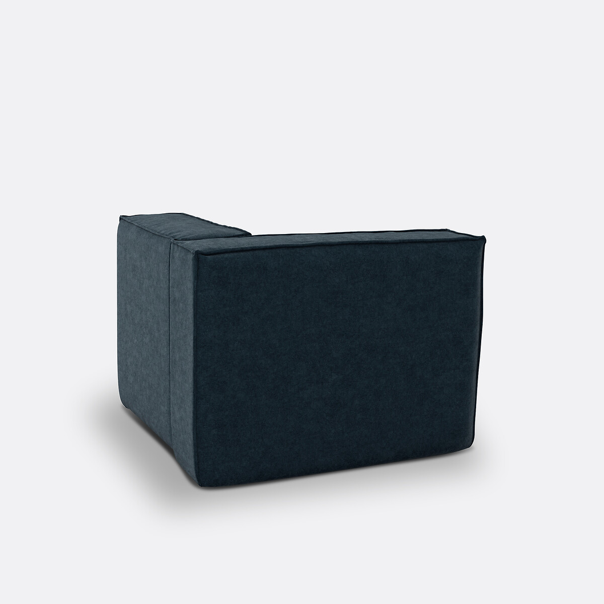 LA REDOUTE INTERIEURS<br>Sofá modular de canto em veludo texturizado, Seven