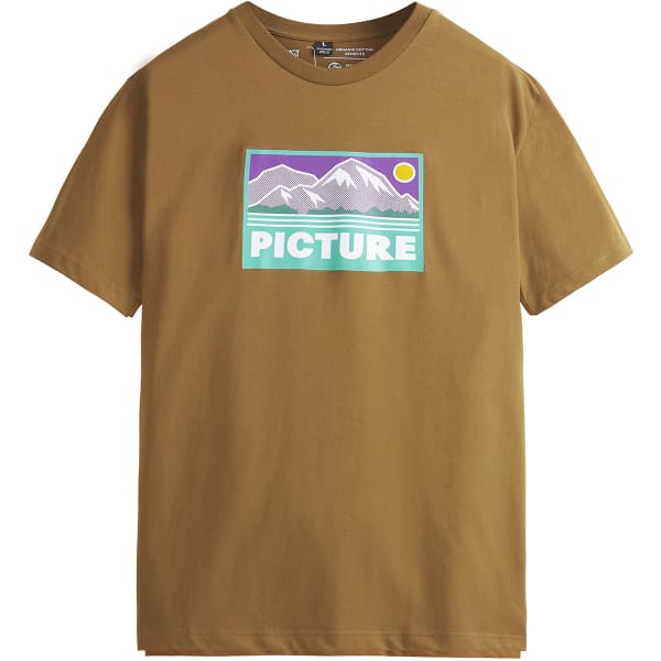T-shirt PICTURE PAYNE TEE CHOCOLATE