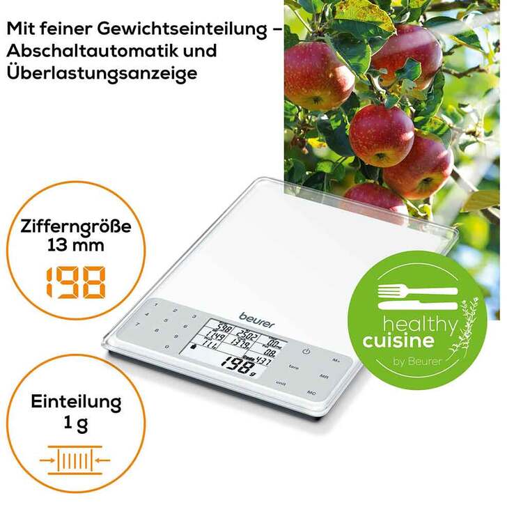 Beurer DS61 Nährwert Analysewaage, 1 St