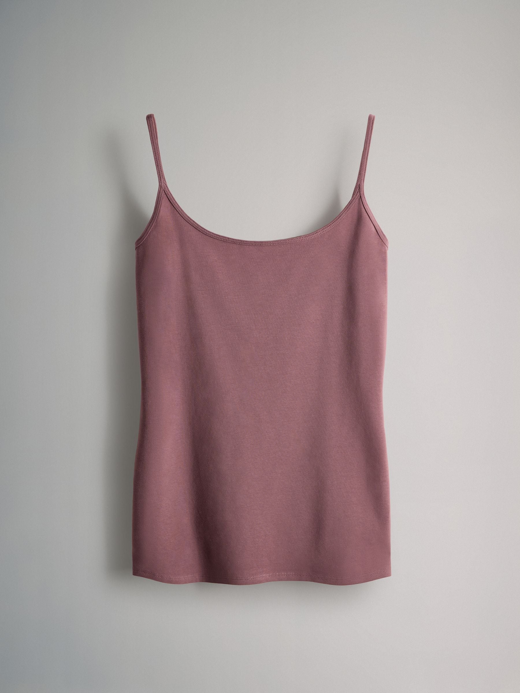 Zwart/Paars/Bruin/Taupe/Roze/Crème - The Set 7 pakken dunne bandvest Tops