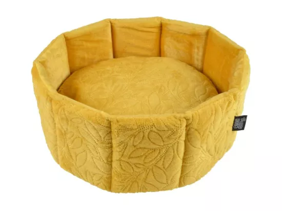 Panier Rond en velour pour animaux 
