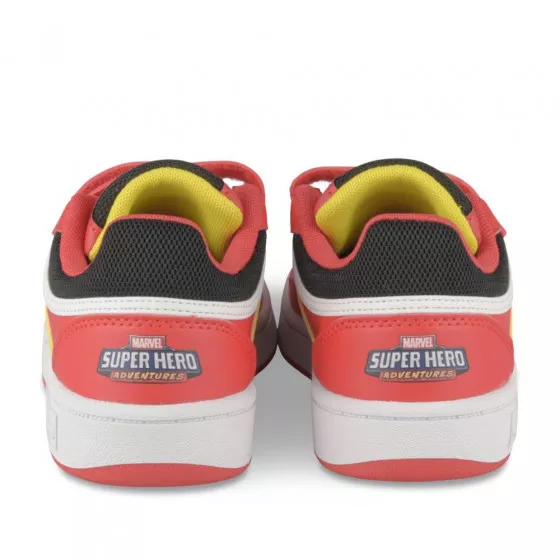 Baskets ROUGE ADIDAS Hoops 3.0 Superhero