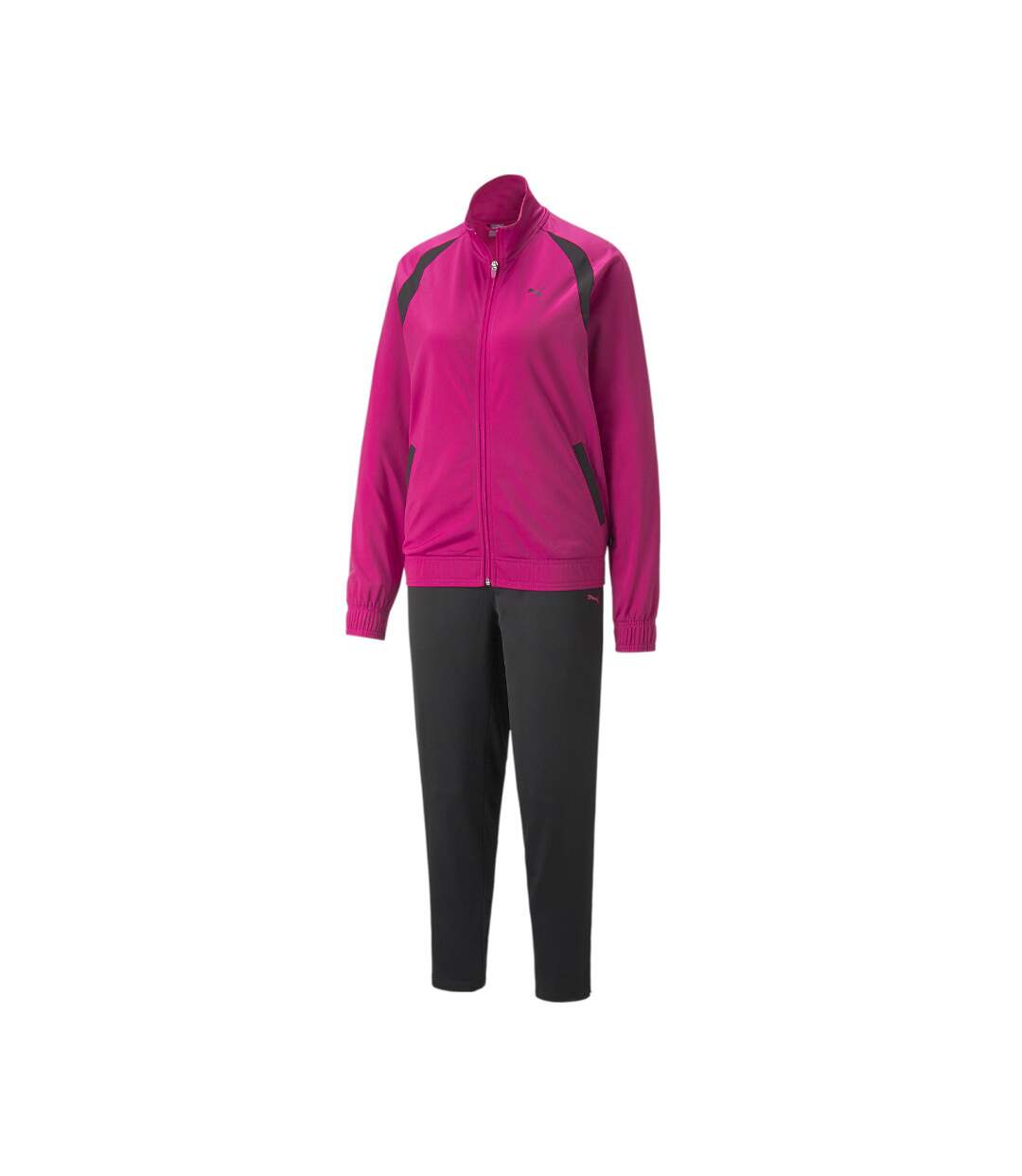 Survêtement Noir/Fuchsia Femme Puma Classic Tricot