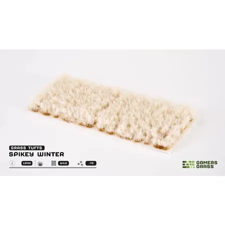 Gamer Grass Basis Gestaltung Büschel stacheliger Winter 12 mm, 70er Packung