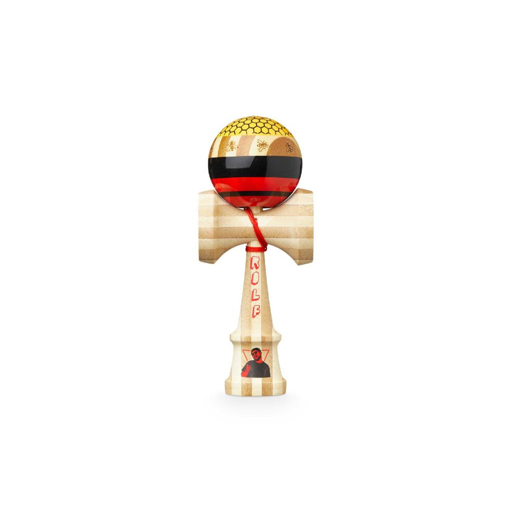 Kendama Krom DJ Pro Mod Bambou - Rolf