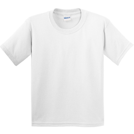 Camiseta básica de manga curta Gildan, elegante e macia