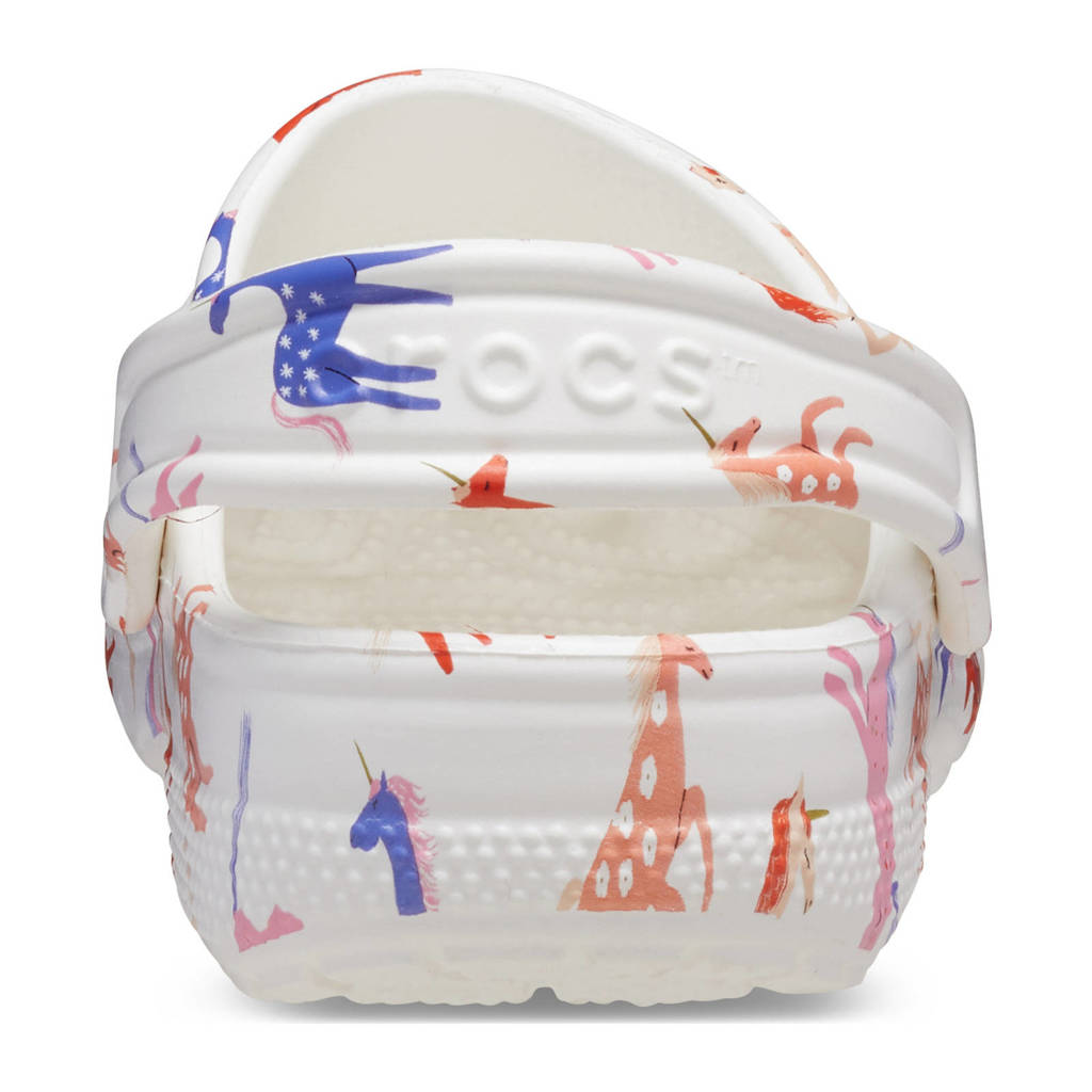 Crocs clogs wit multi