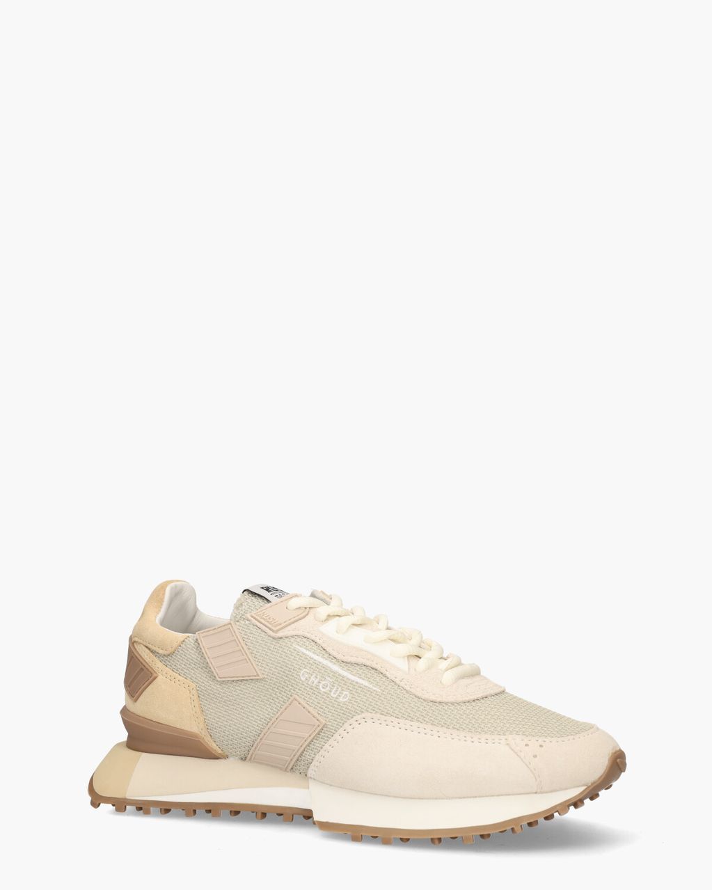 Ghoud Rush Groove Beige Damessneakers