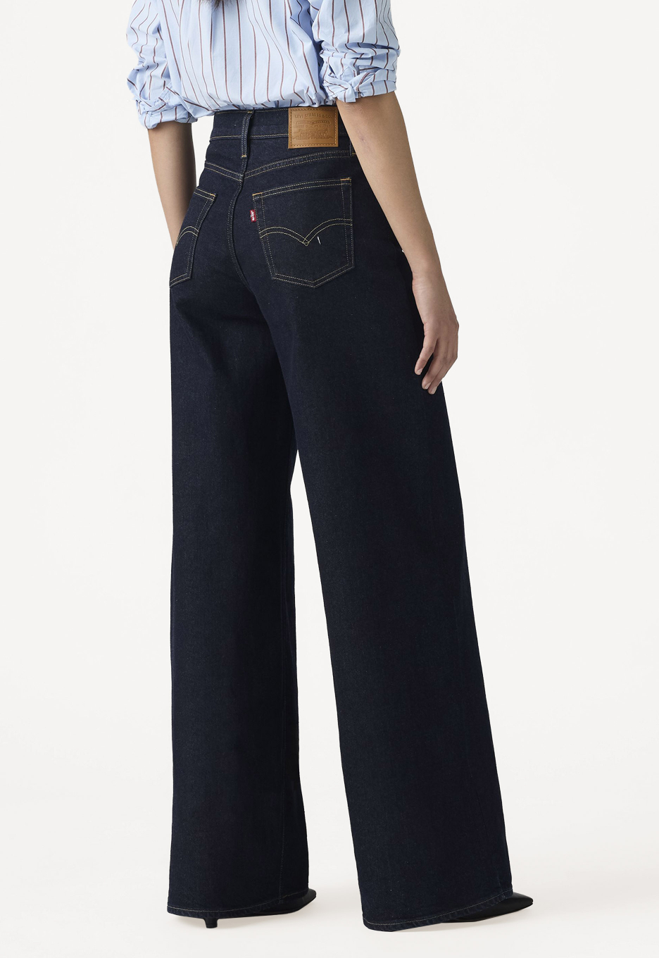 Levi's 728 High Rise Wide Leg Jeans