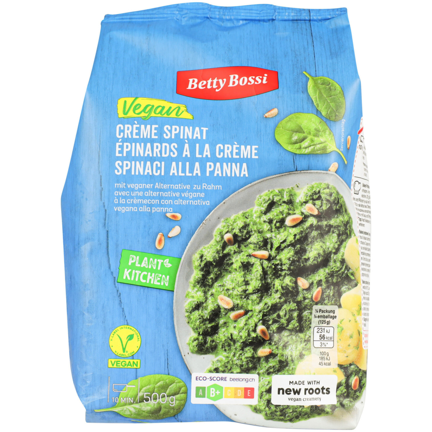 Betty Bossi Crème Spinat Plant Kitchen