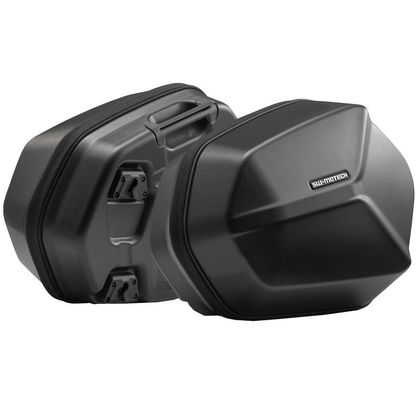 Valise SW-MOTECH AERO ABS AVEC SUPPORT (2 x 25 Litres) - Noir