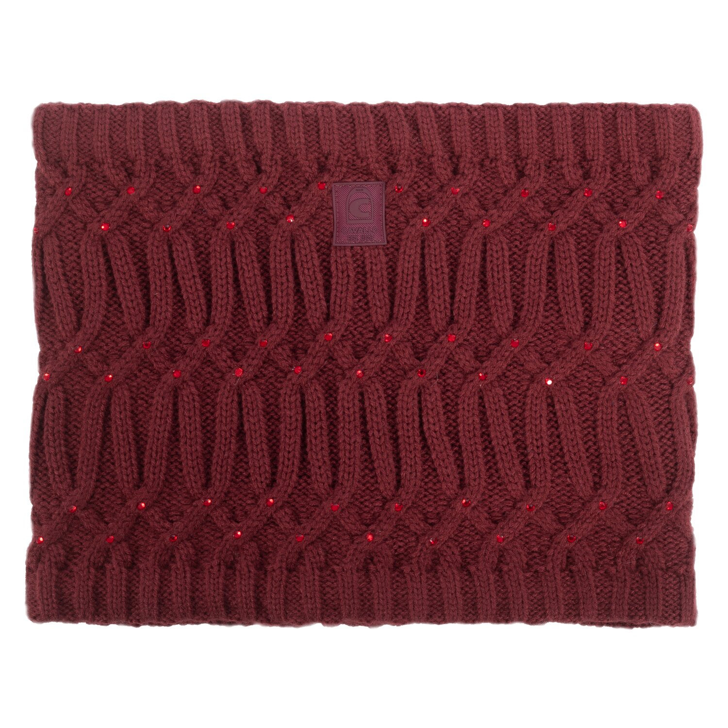 Cavallo Strickloop CAVALGAURI  - dark red - Einheitsgröße