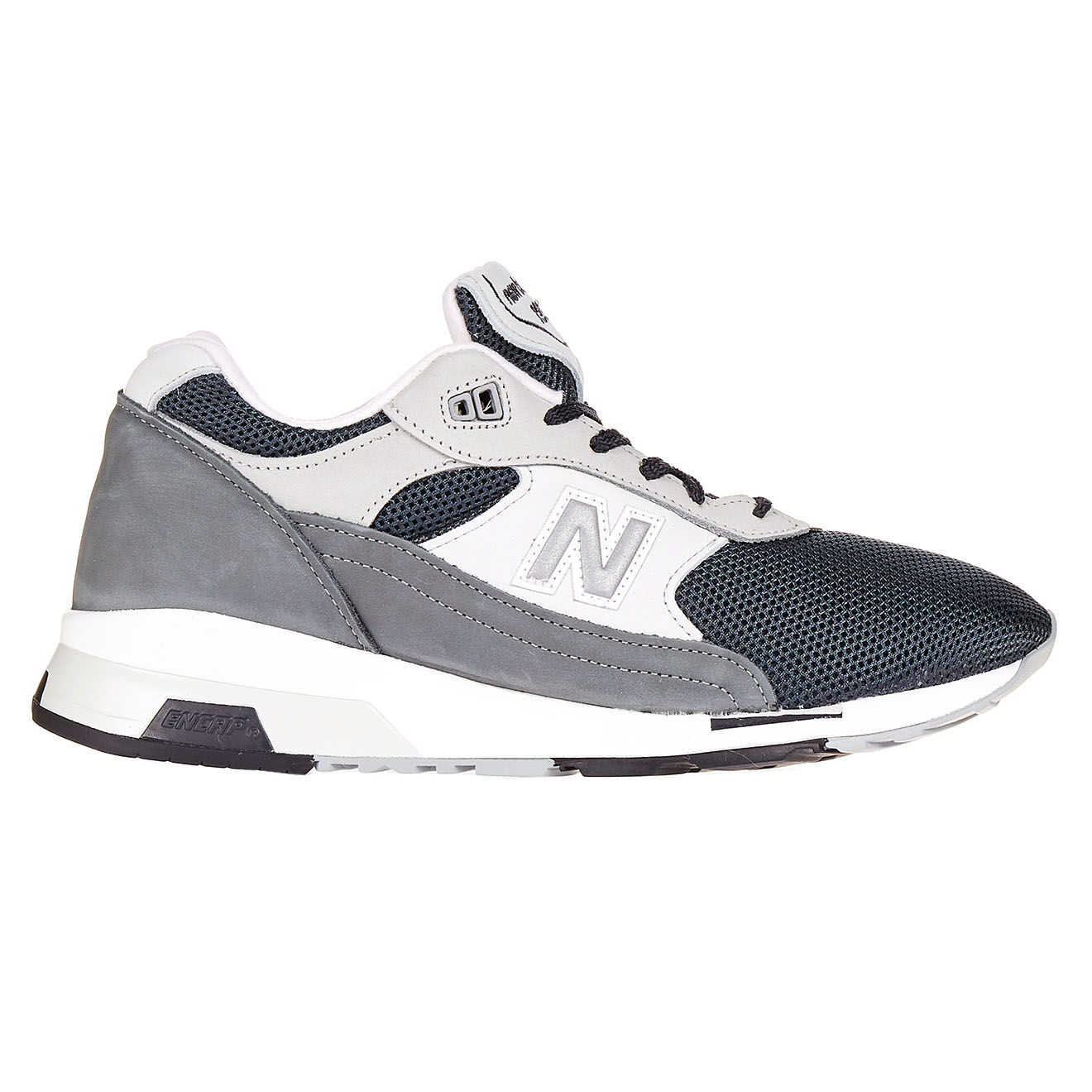 New Balance Baskets lifestyle en Velours de Cuir & Mesh M1991 D made in UK gris/blanc