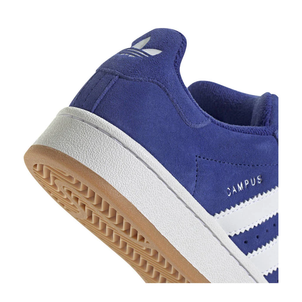adidas Campus 00'ssuède sneakers kobaltblauw/wit/gum