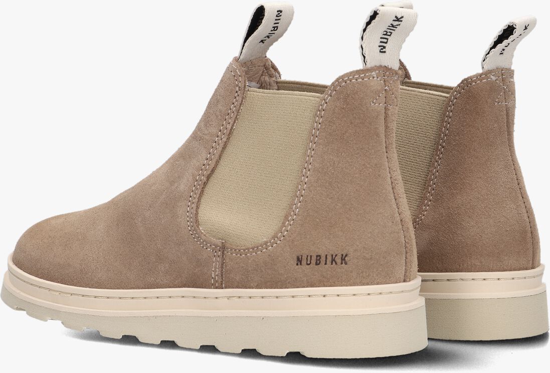NUBIKK taupe nubikk chelsea boots jonah rai jr
