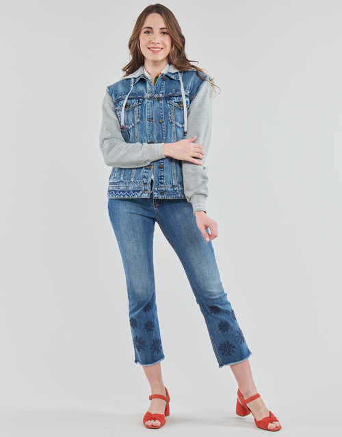 Desigual - CHAQ_OLIMPIA - Gris Chiné / Bleu Jean