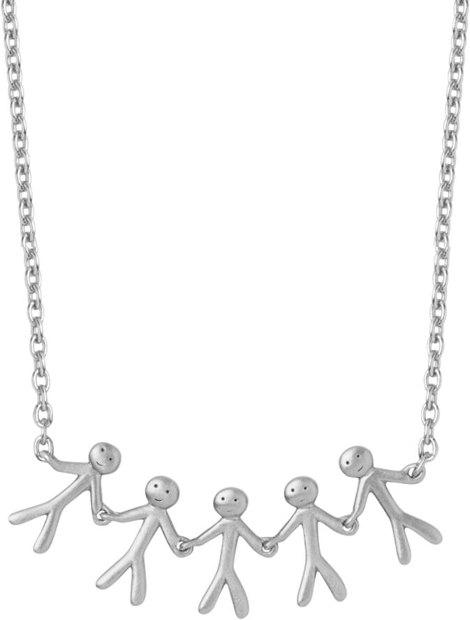 ByBiehl Together Family 5 necklace - silver Sølv