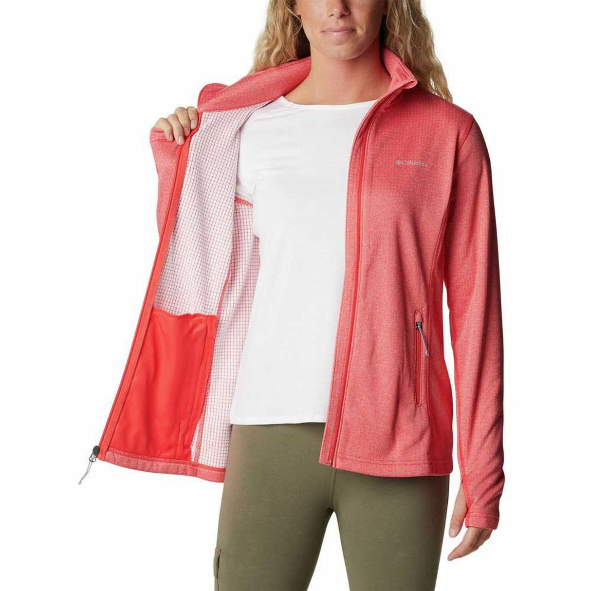 Columbia<br>W Park View Grid Fleece Full Zip