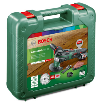 Bosch 18V multitool Advanced (Incl. 2.5Ah accu   lader)