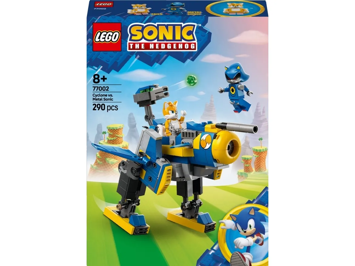 LEGO Sonic 77002 Cyclone mod Metal Sonic