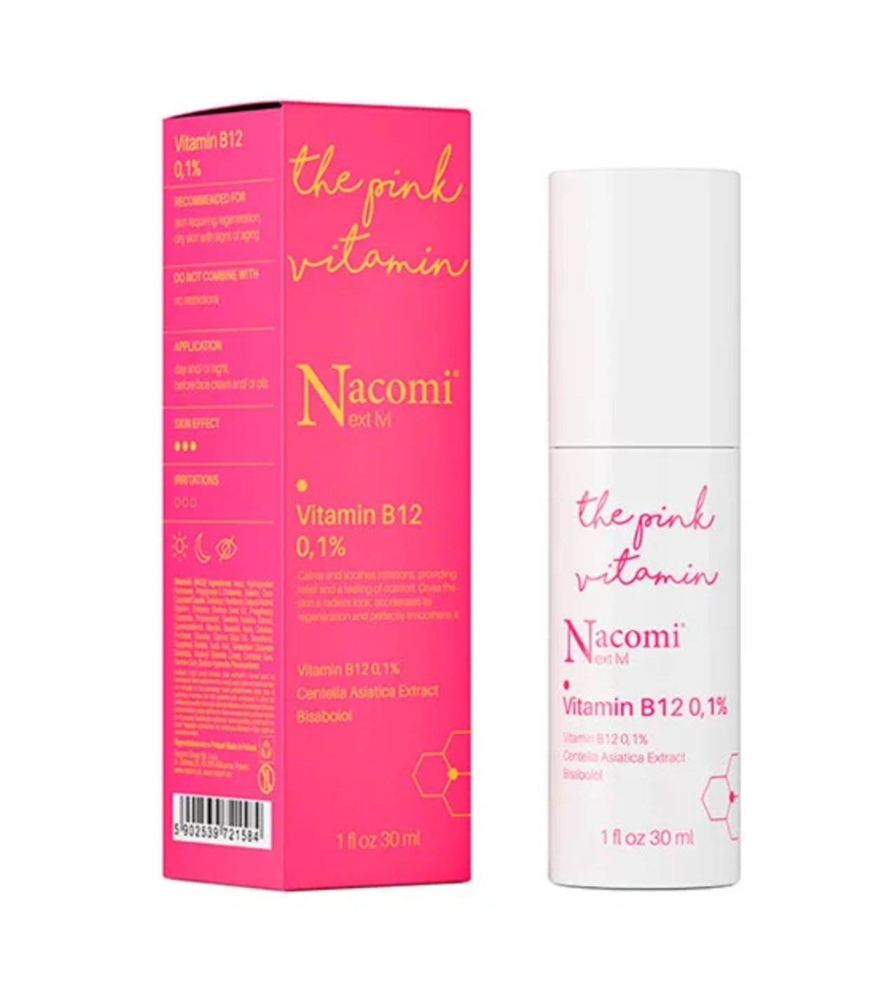Nacomi - *Next Lvl* - Soro com vitamina B12 0,1% The Pink Vitamin