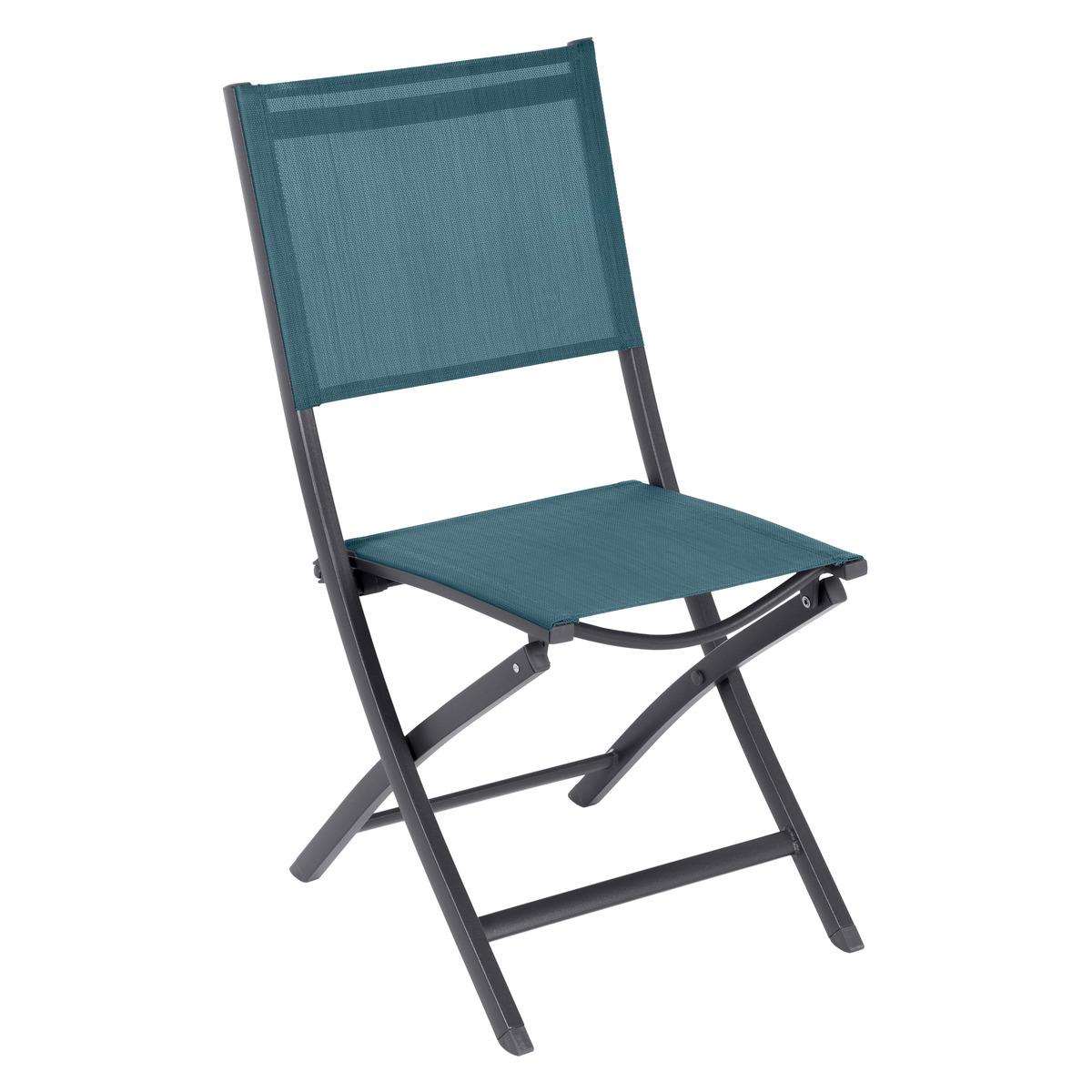 CHAISE ESSENTIA PLIANTE CANARD GRAPHITE