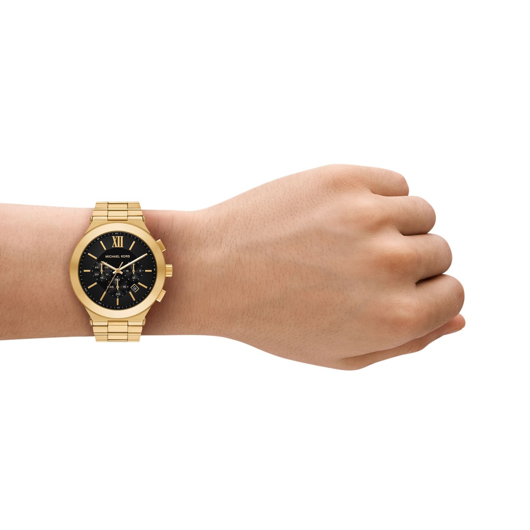 Michael Kors Billie Chronograph Goldig / Schwarz