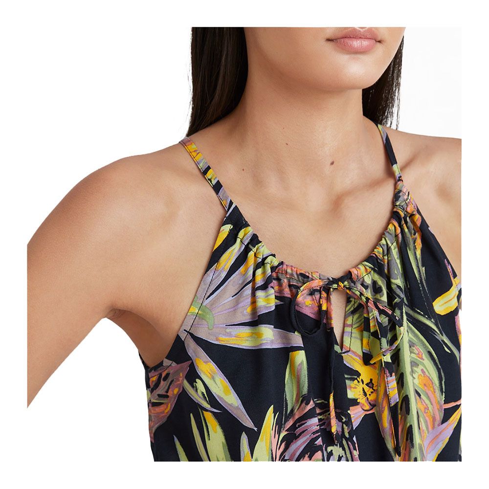 O'Neill LEINA - Combishort Femme black tropical flower