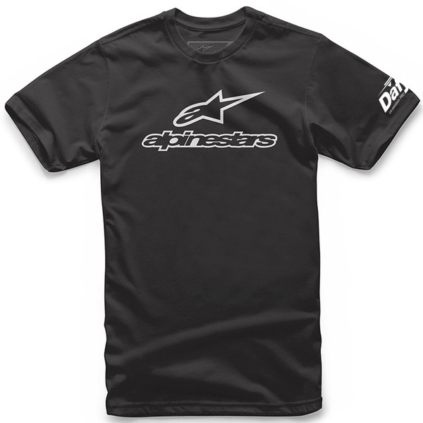 Alpinestars - T-shirt Always - Dafy Noir / Blanc