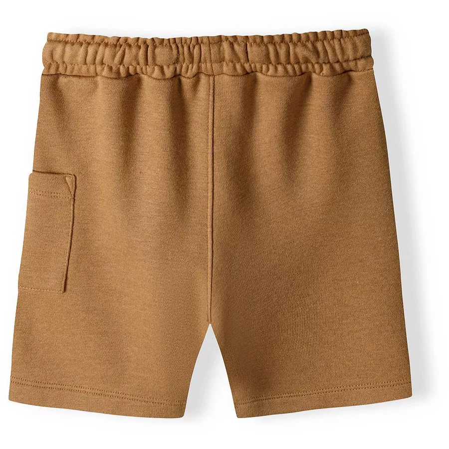MINOTI T-Shirt und Shorts im Set GelbbraunWeißBlau