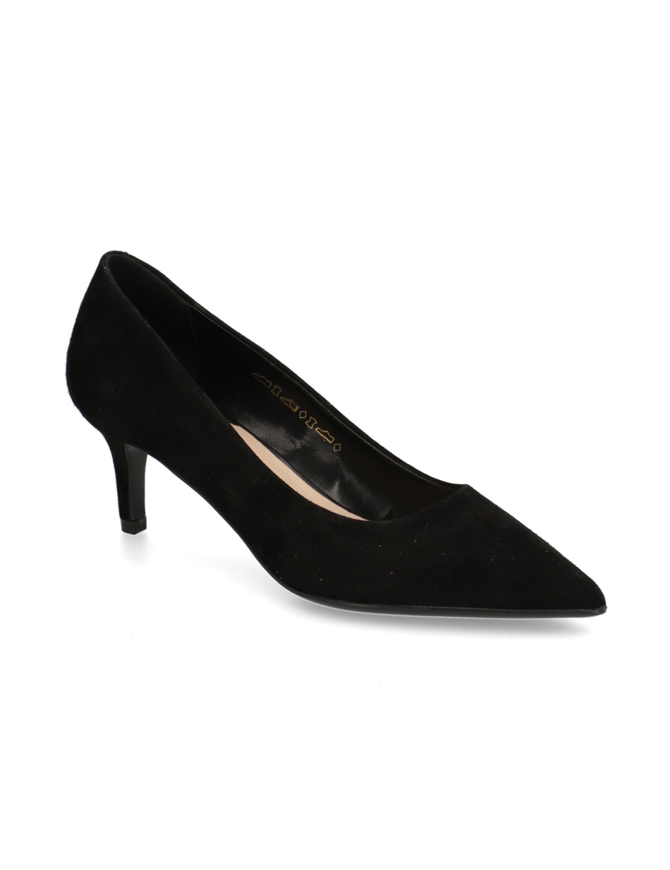 Veloursleder Pumps