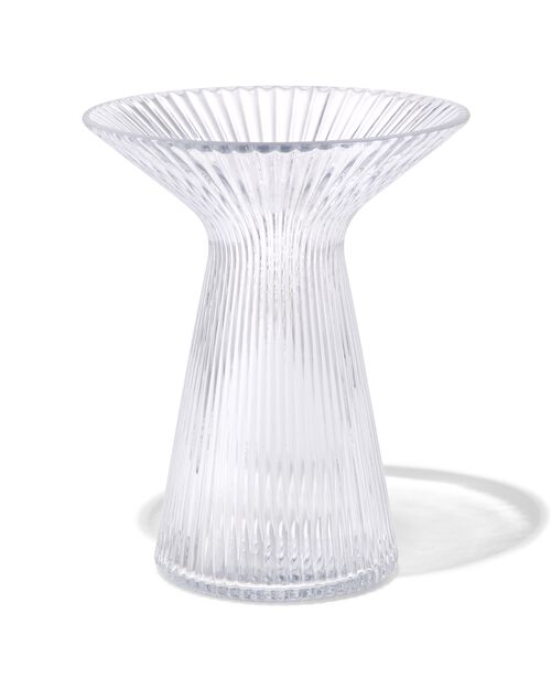 vase à collerette verre Ø4x22