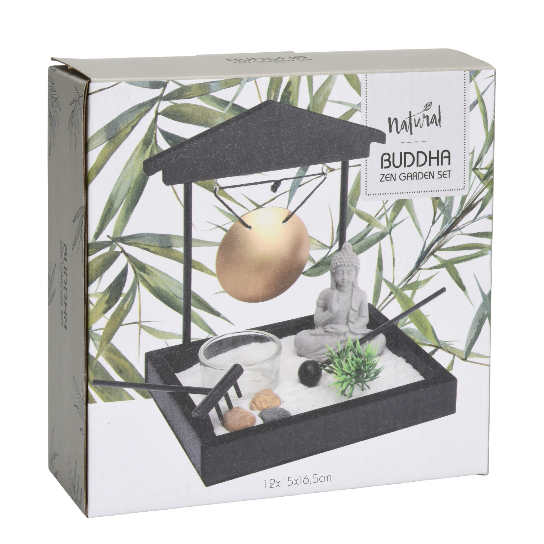 Buddha Zen Garten Set 10-teilig