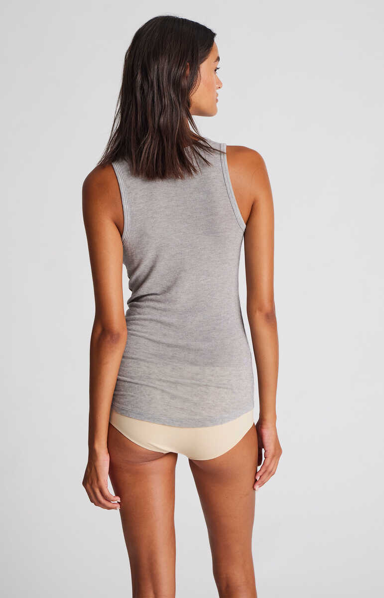 Gai+Lisva  Alberte Wool top - Grey Melange