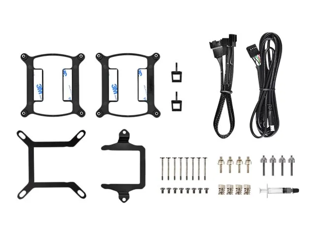 Thermaltake TOUGHLIQUID Ultra 280 - Processors flydende kølesystem - (for: LGA1156, AM2, AM2 , AM3, LGA1155, AM3 , LGA2011, FM1, FM2, LGA1150, LGA2011-3, LGA1151, AM4, LGA2066, LGA1200, LGA1700, AM5) - 140 mm