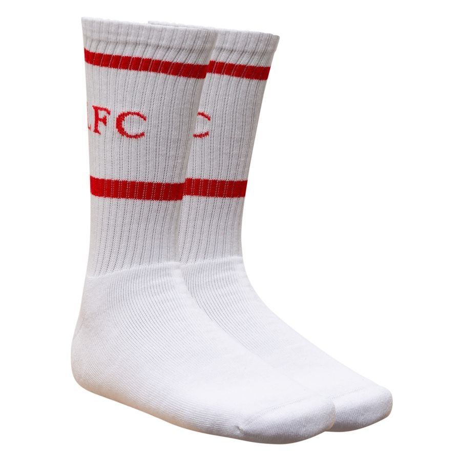 Liverpool Chaussettes LFC Pack de 3 - Blanc