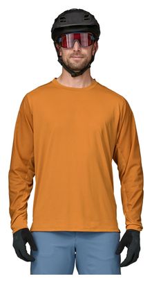 T-Shirt Manches Longues Patagonia Dirt Craft Marron