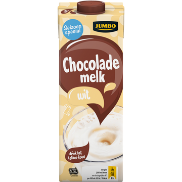 Jumbo Chocolademelk Wit 1 L