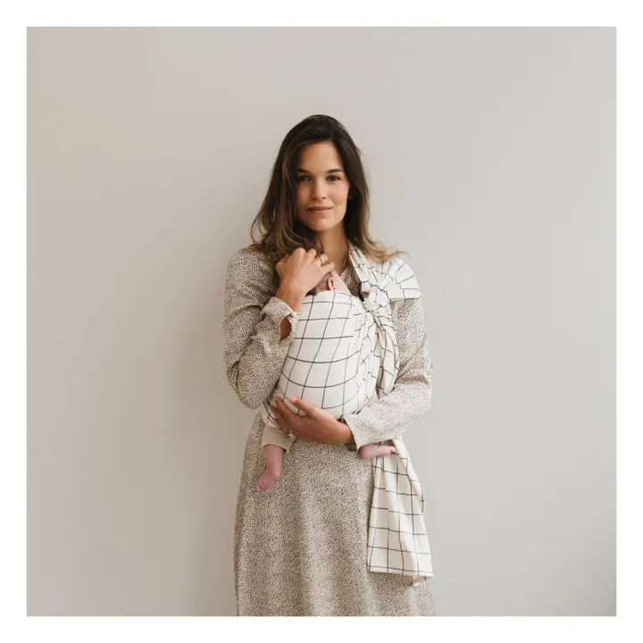 Studio Romeo Echarpe de portage en coton bio | Blanc