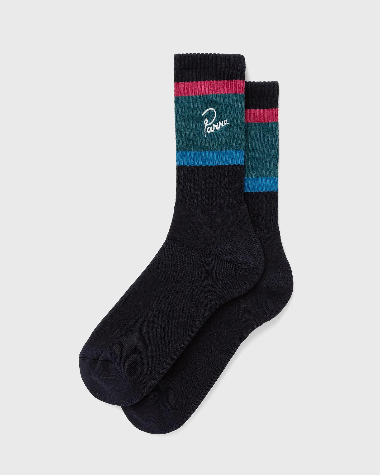 By Parra Script Logo Crew Socks