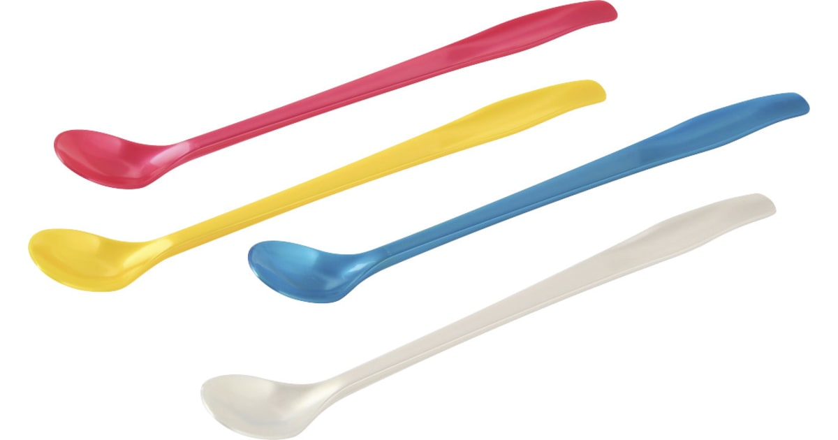 FACKELMANN Langstiellöffel metallic 22 cm