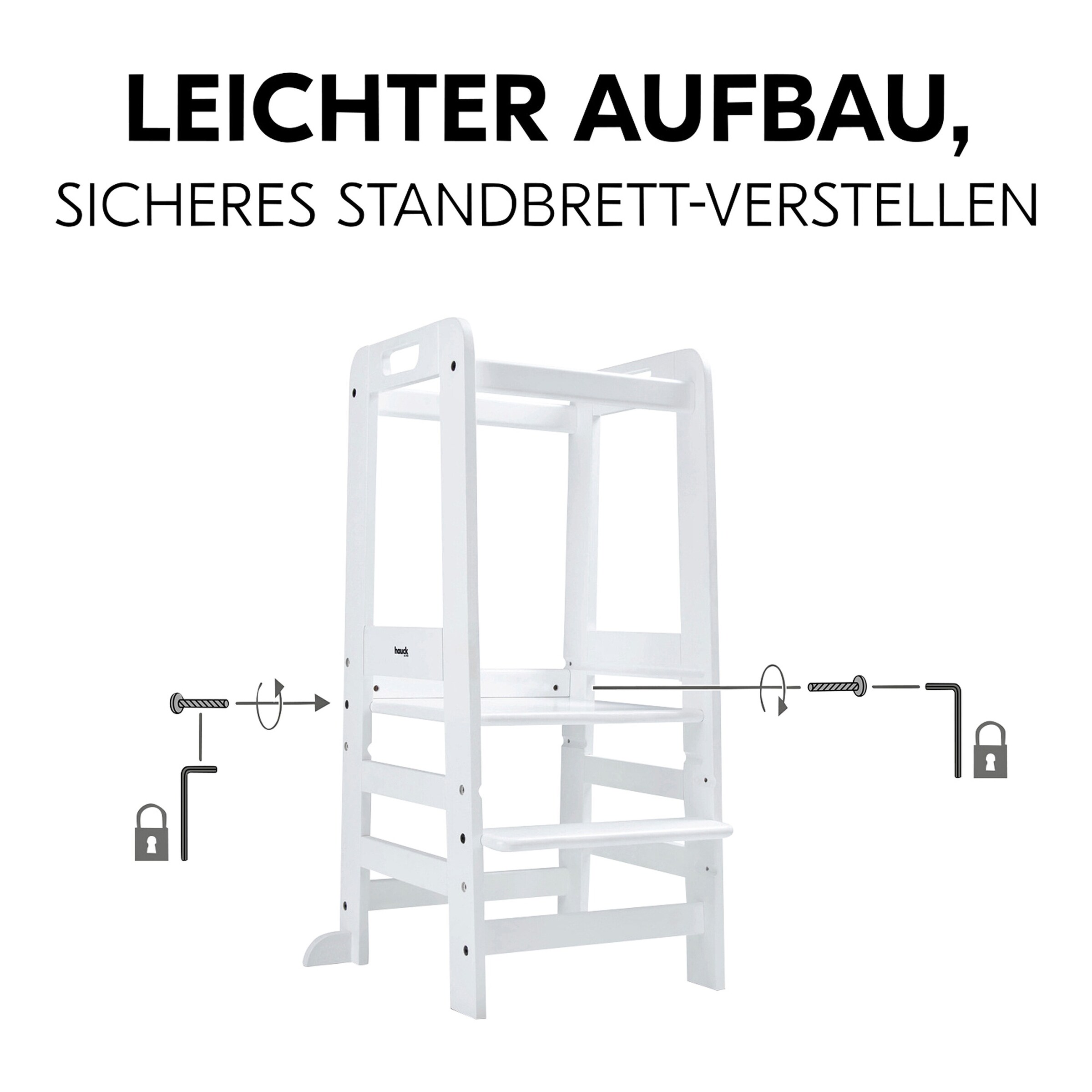 Hauck Lernturm Learn N Explore white