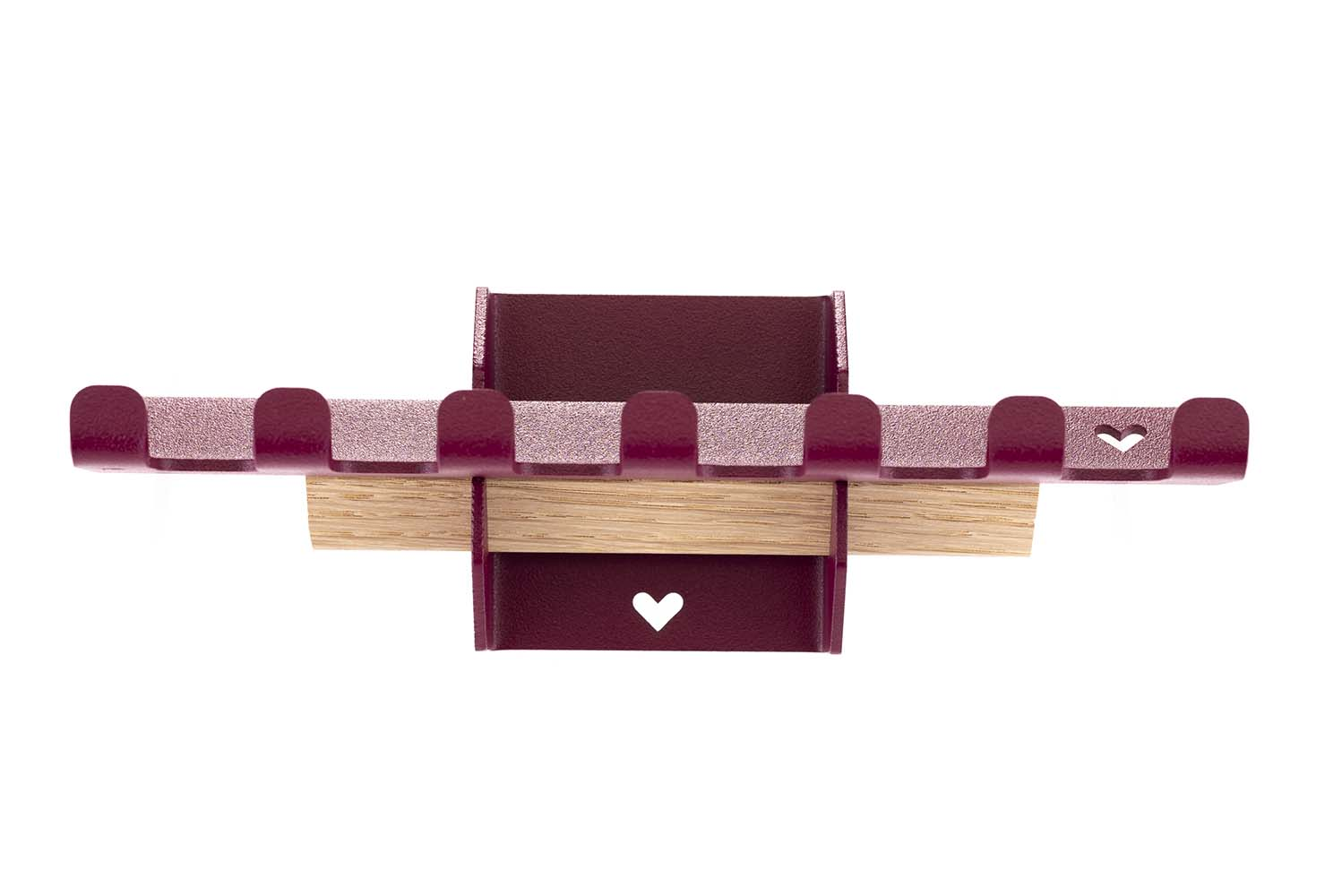 Haakjes 15 cm Popsicle Purple (Bordeaux Paars)